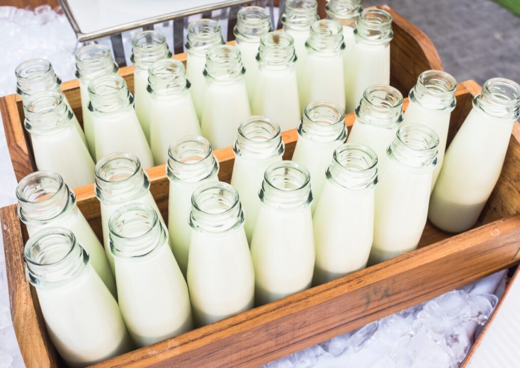 organic buffalo milk in ravet